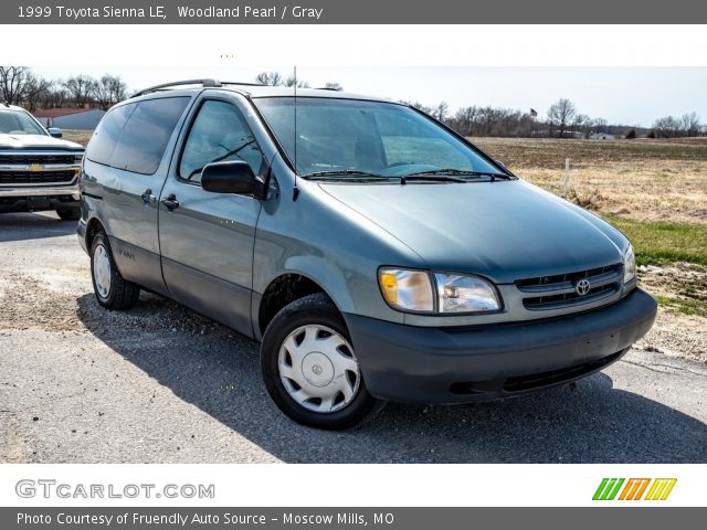 1999 Toyota Sienna LE in Woodland Pearl