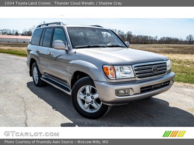 2004 Toyota Land Cruiser  in Thunder Cloud Metallic