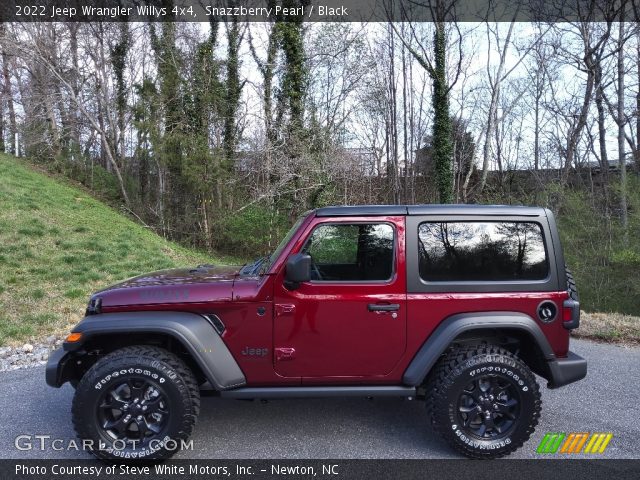 2022 Jeep Wrangler Willys 4x4 in Snazzberry Pearl