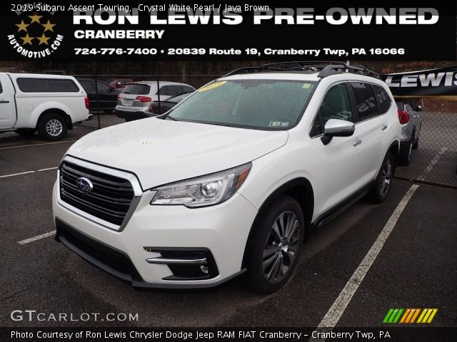 2019 Subaru Ascent Touring in Crystal White Pearl