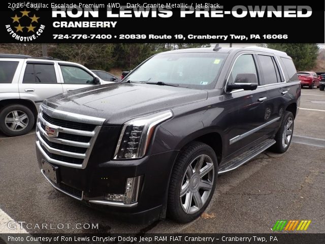 2016 Cadillac Escalade Premium 4WD in Dark Granite Metallic