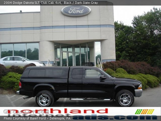 2004 Dodge Dakota SLT Club Cab 4x4 in Black
