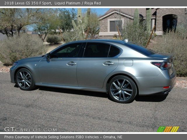 2018 Lexus GS 350 F Sport in Liquid Platinum