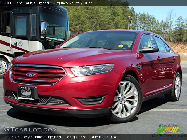 2018 Ford Taurus Limited in Burgundy Velvet