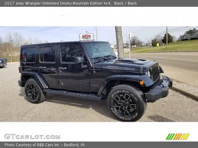 2017 Jeep Wrangler Unlimited Smoky Mountain Edition 4x4 in Black