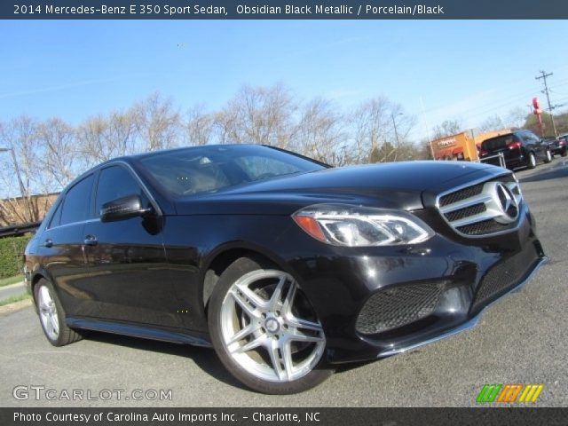 2014 Mercedes-Benz E 350 Sport Sedan in Obsidian Black Metallic