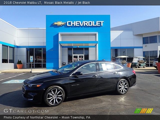 2018 Chevrolet Malibu LT in Mosaic Black Metallic