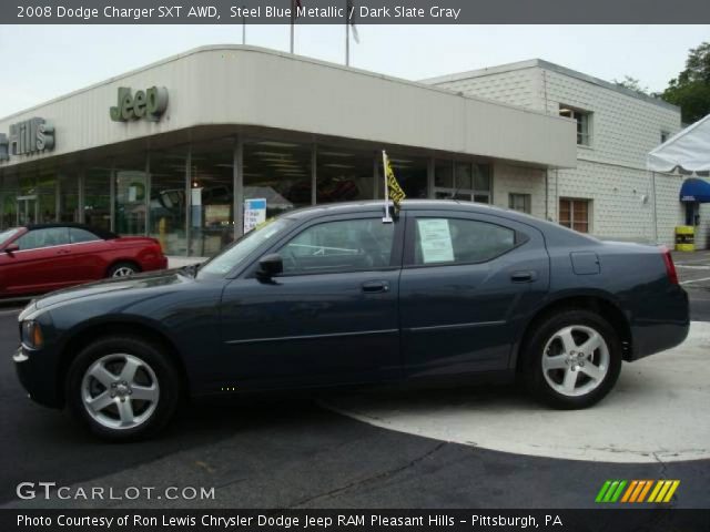2008 Dodge Charger SXT AWD in Steel Blue Metallic