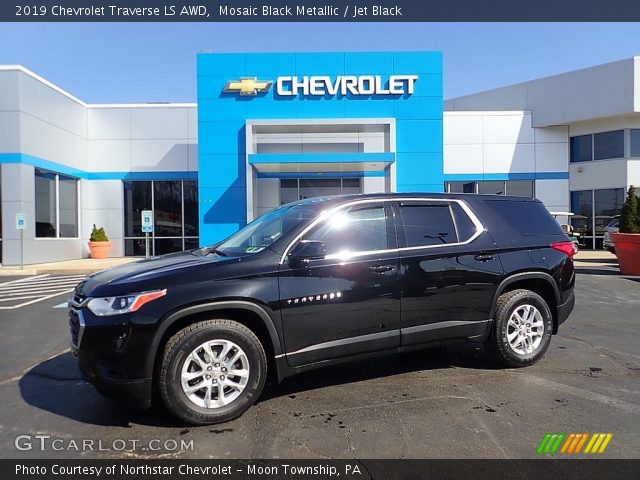 2019 Chevrolet Traverse LS AWD in Mosaic Black Metallic