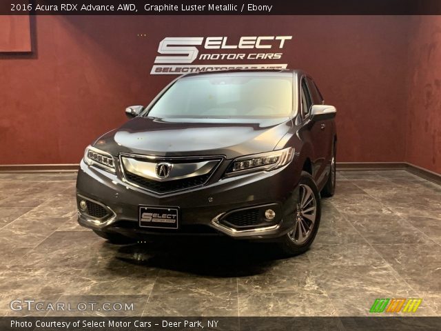 2016 Acura RDX Advance AWD in Graphite Luster Metallic