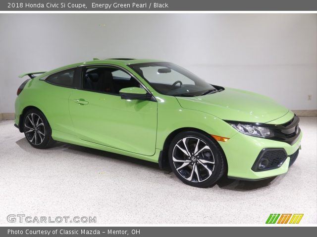 2018 Honda Civic Si Coupe in Energy Green Pearl