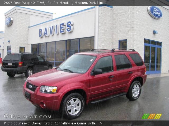 2007 Ford Escape XLT V6 in Redfire Metallic