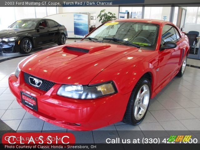 2003 Ford Mustang GT Coupe in Torch Red