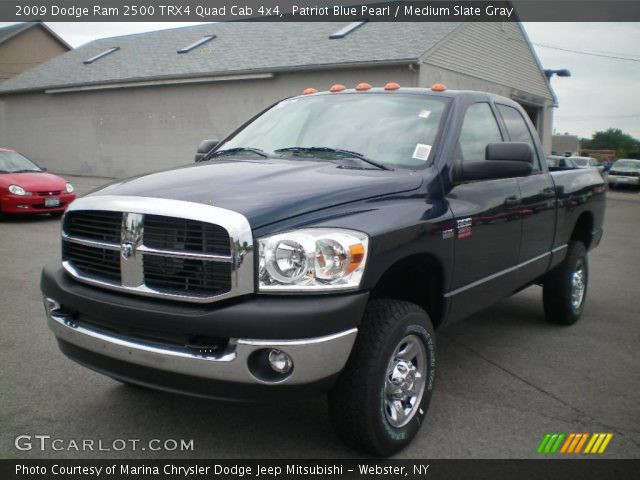 2009 Dodge Ram 2500 TRX4 Quad Cab 4x4 in Patriot Blue Pearl
