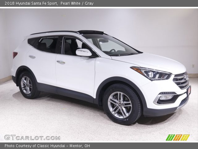 2018 Hyundai Santa Fe Sport  in Pearl White