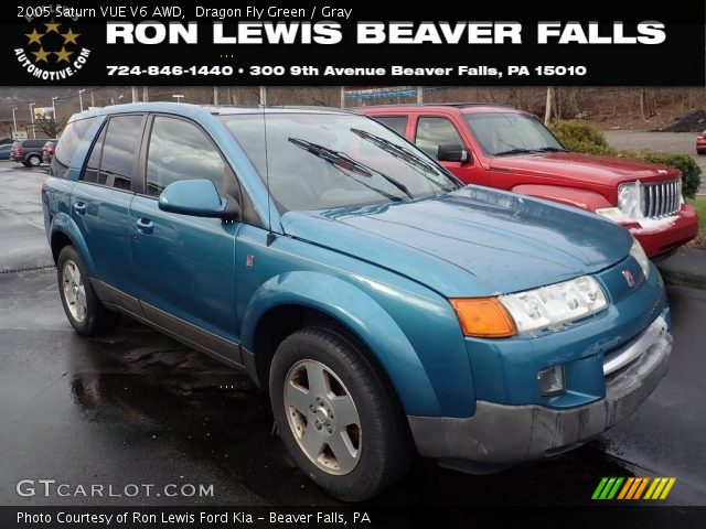 2005 Saturn VUE V6 AWD in Dragon Fly Green