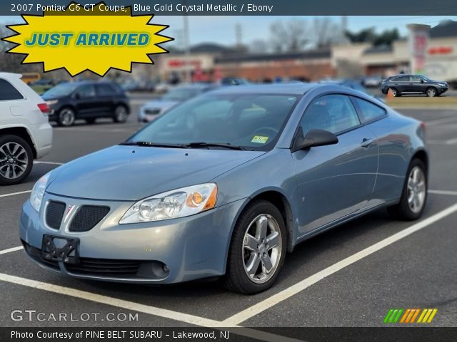 2007 Pontiac G6 GT Coupe in Blue Gold Crystal Metallic