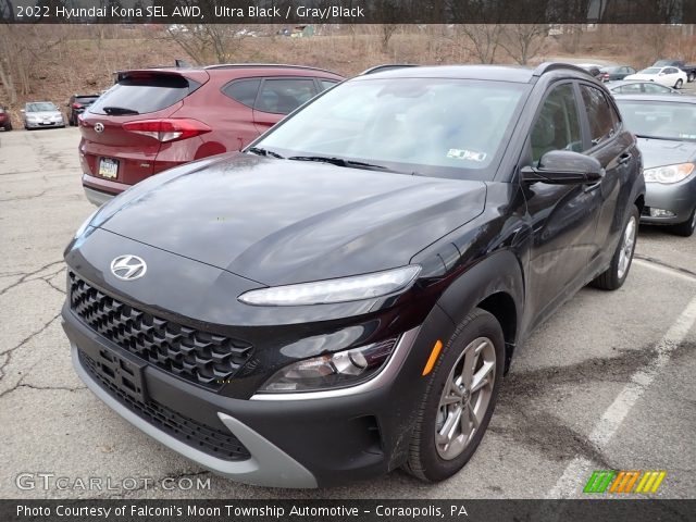 2022 Hyundai Kona SEL AWD in Ultra Black