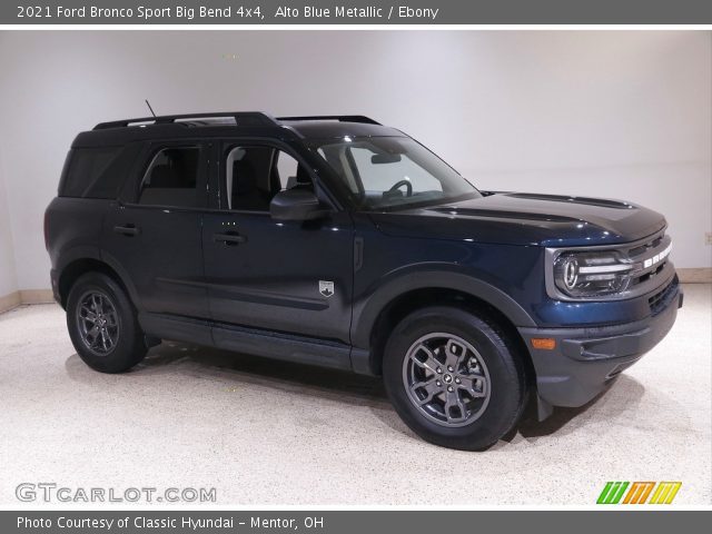 2021 Ford Bronco Sport Big Bend 4x4 in Alto Blue Metallic