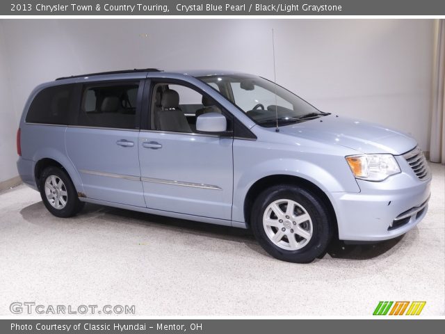 2013 Chrysler Town & Country Touring in Crystal Blue Pearl