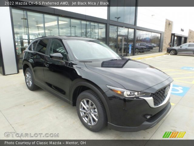 2022 Mazda CX-5 S Preferred AWD in Jet Black Mica