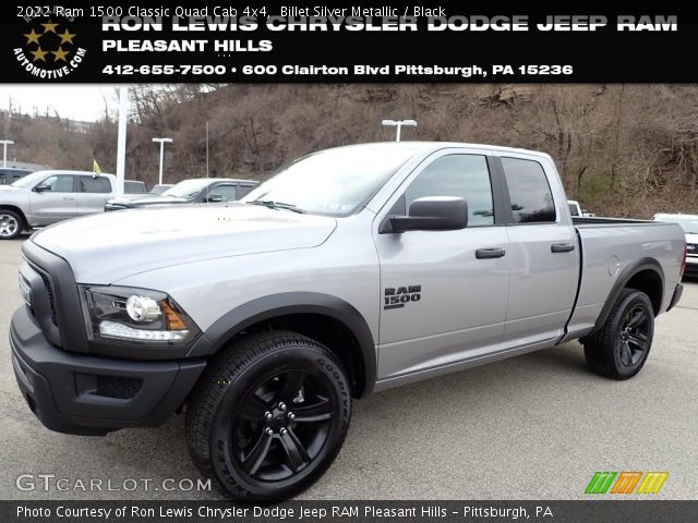2022 Ram 1500 Classic Quad Cab 4x4 in Billet Silver Metallic