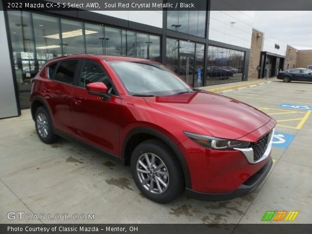 2022 Mazda CX-5 S Select AWD in Soul Red Crystal Metallic
