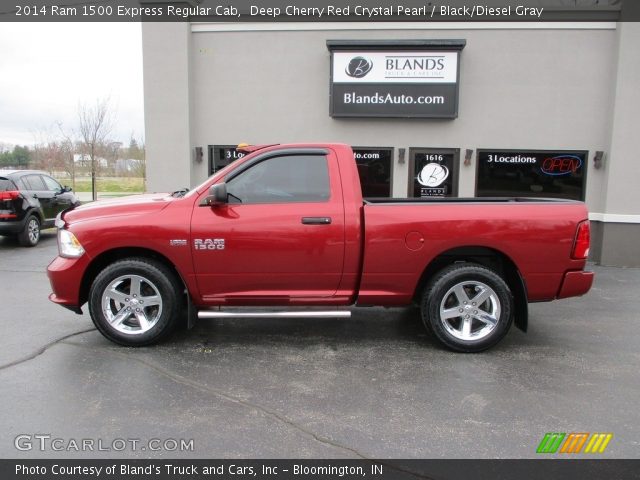 2014 Ram 1500 Express Regular Cab in Deep Cherry Red Crystal Pearl