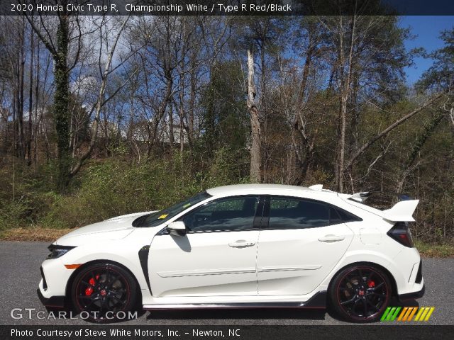 2020 Honda Civic Type R in Championship White