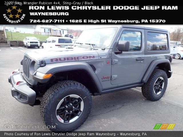 2022 Jeep Wrangler Rubicon 4x4 in Sting-Gray