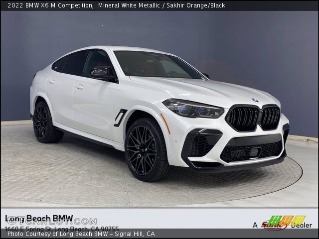 2022 BMW X6 M Competition in Mineral White Metallic
