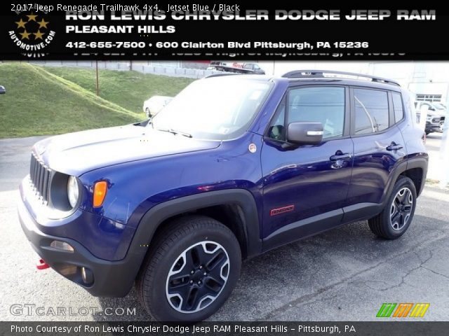 2017 Jeep Renegade Trailhawk 4x4 in Jetset Blue
