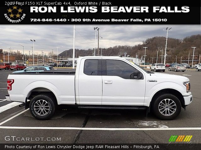 2019 Ford F150 XLT SuperCab 4x4 in Oxford White