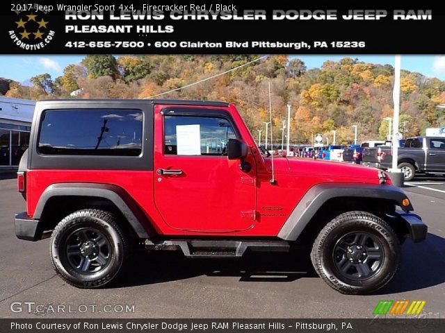 2017 Jeep Wrangler Sport 4x4 in Firecracker Red