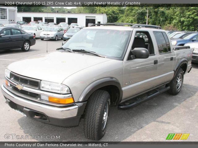 2004 Chevrolet S10 LS ZR5 Crew Cab 4x4 in Light Pewter Metallic