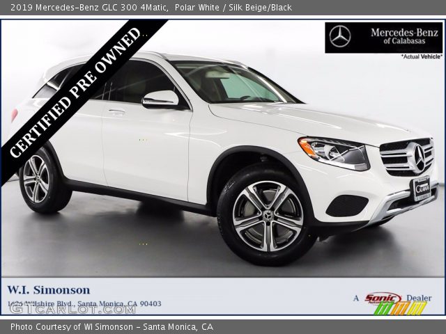 2019 Mercedes-Benz GLC 300 4Matic in Polar White
