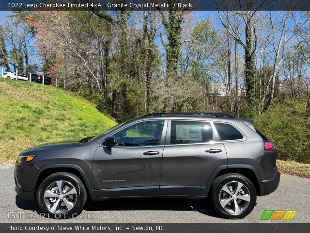 2022 Jeep Cherokee Limited 4x4 in Granite Crystal Metallic