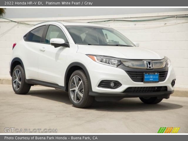 2022 Honda HR-V EX in Platinum White Pearl