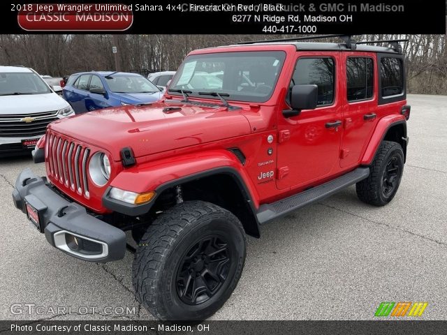2018 Jeep Wrangler Unlimited Sahara 4x4 in Firecracker Red