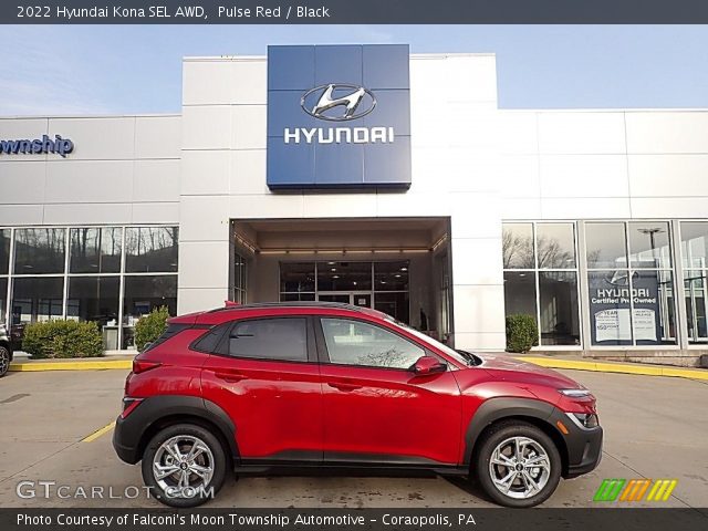 2022 Hyundai Kona SEL AWD in Pulse Red