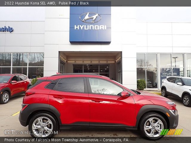 2022 Hyundai Kona SEL AWD in Pulse Red