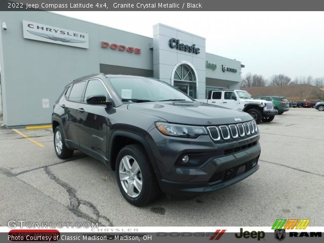 2022 Jeep Compass Latitude 4x4 in Granite Crystal Metallic