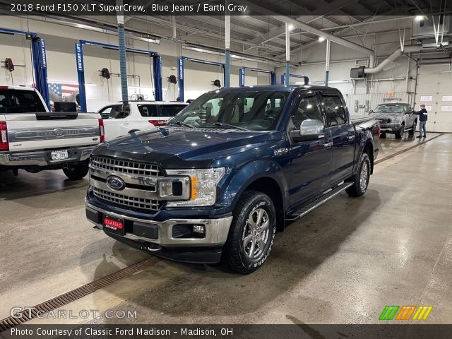 2018 Ford F150 XLT SuperCrew in Blue Jeans