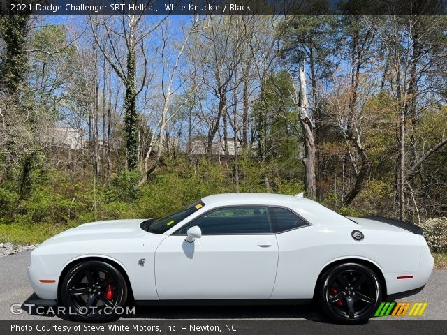 2021 Dodge Challenger SRT Hellcat in White Knuckle