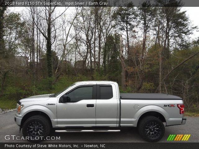 2018 Ford F150 STX SuperCab in Ingot Silver