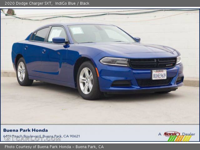 2020 Dodge Charger SXT in IndiGo Blue