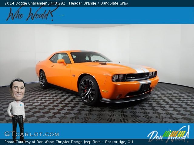 2014 Dodge Challenger SRT8 392 in Header Orange