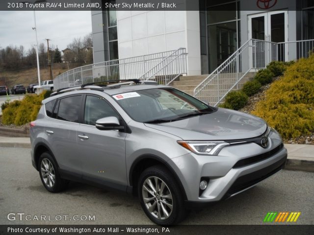 2018 Toyota RAV4 Limited AWD in Silver Sky Metallic