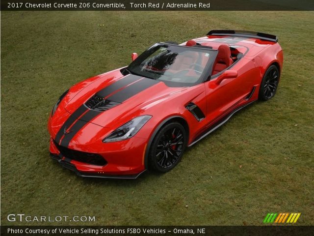 2017 Chevrolet Corvette Z06 Convertible in Torch Red
