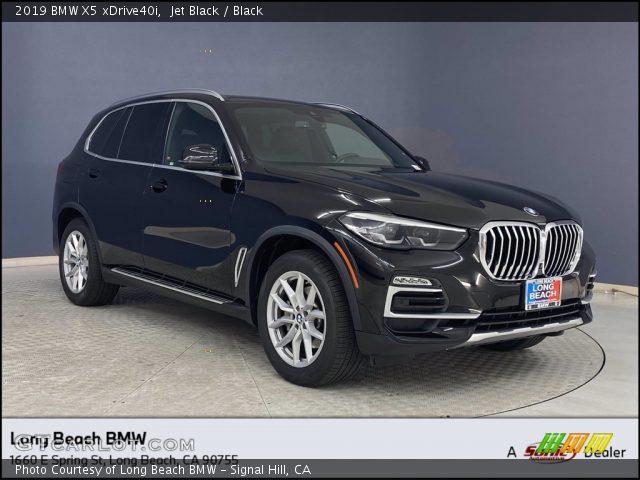 2019 BMW X5 xDrive40i in Jet Black